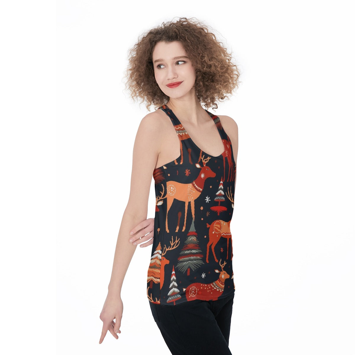 All-Over Print Women's Racerback Tank Top