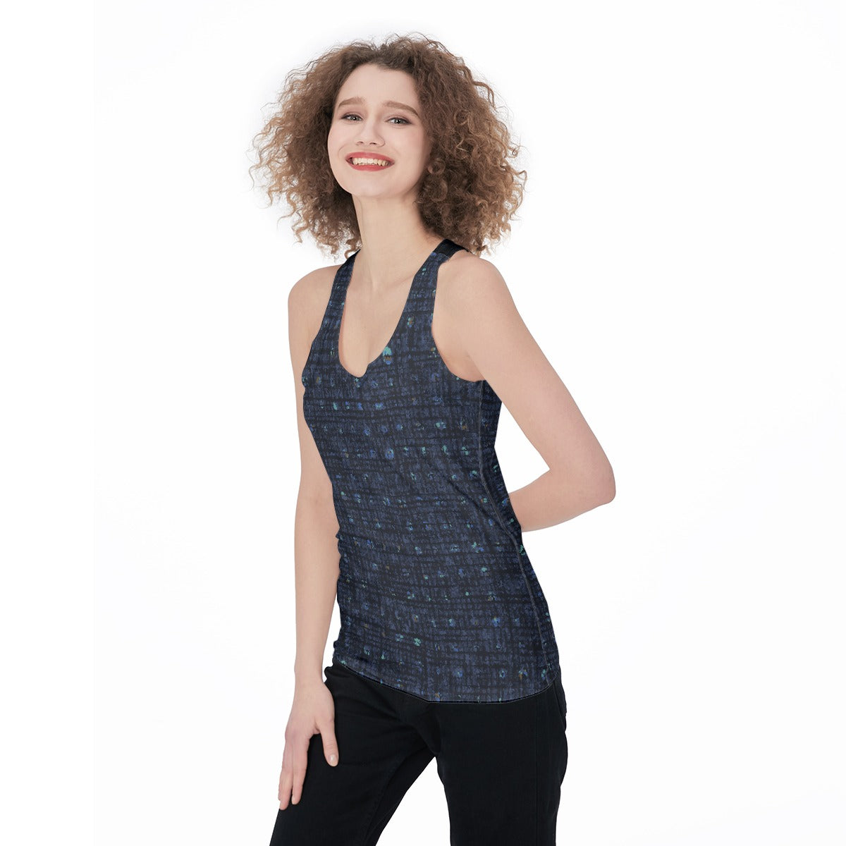 All-Over Print Women's Racerback Tank Top