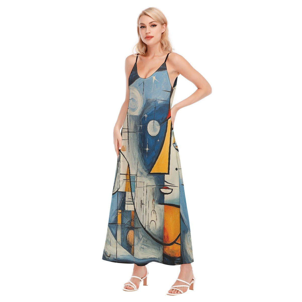 All-Over Print Women's Sling Dress