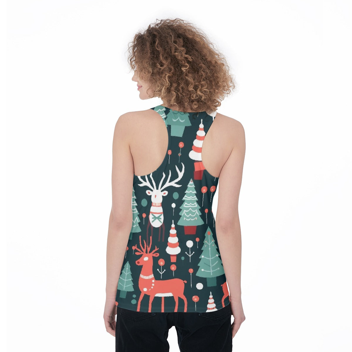 All-Over Print Women's Racerback Tank Top