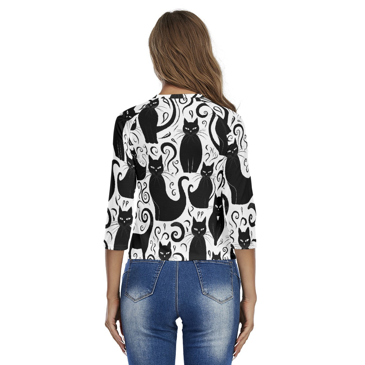 All-Over Print Women's Raglan Sleeves T-shirts