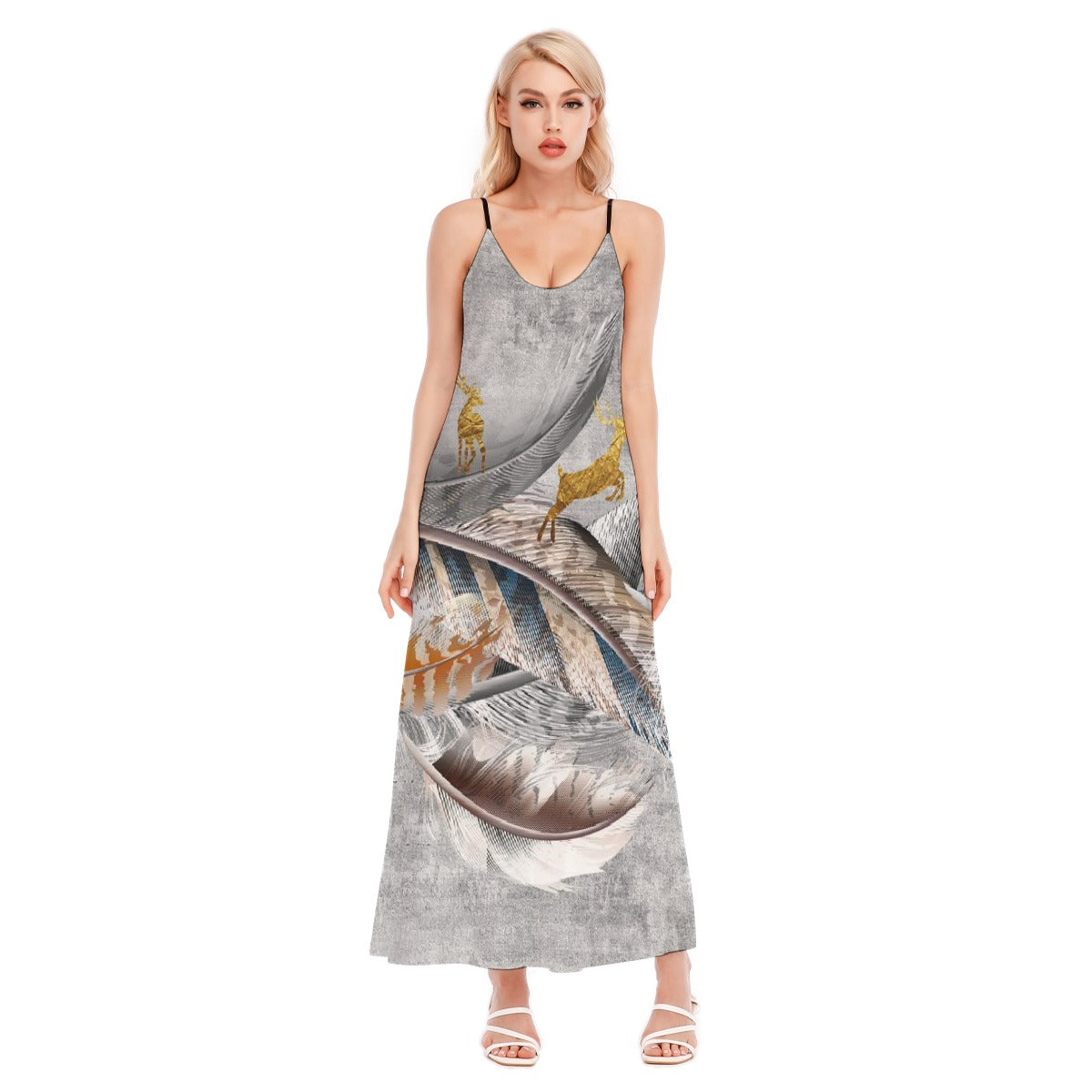 All-Over Print Women's Sling Dress