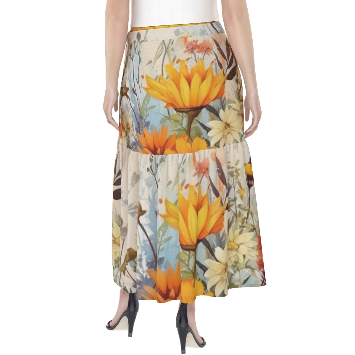 All-Over Print Women's Wrap Skirt