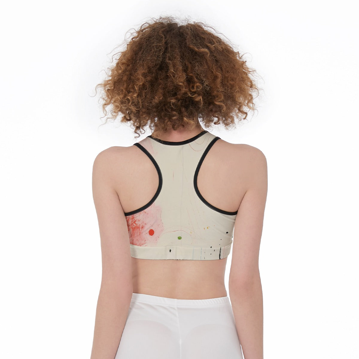 All-Over Print Sports Bra