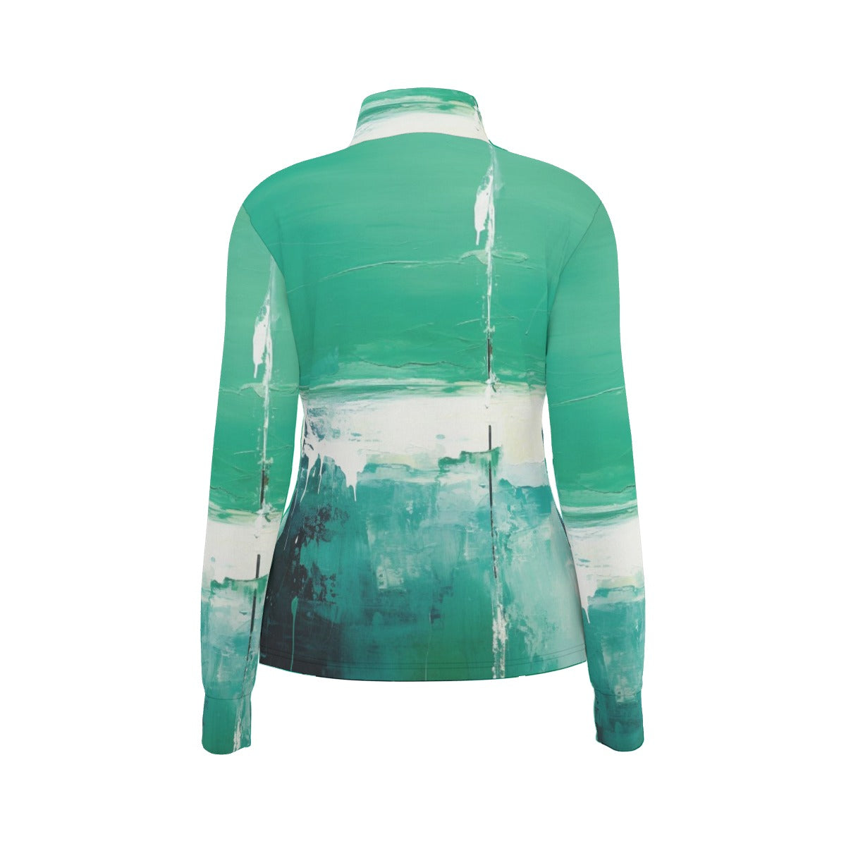 All-Over Print Women's Long Sleeve Thumbhole Jacket