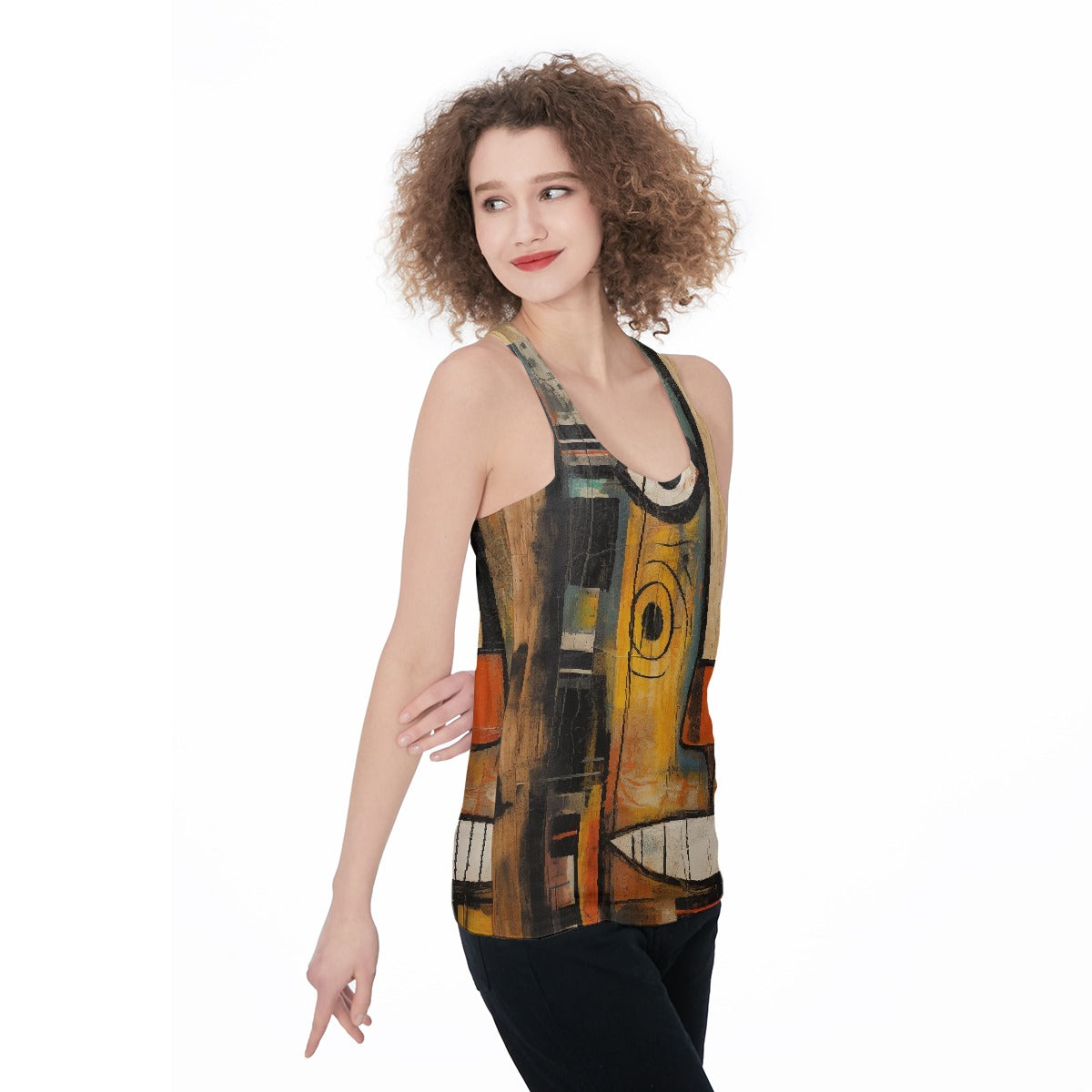 All-Over Print Women's Racerback Tank Top