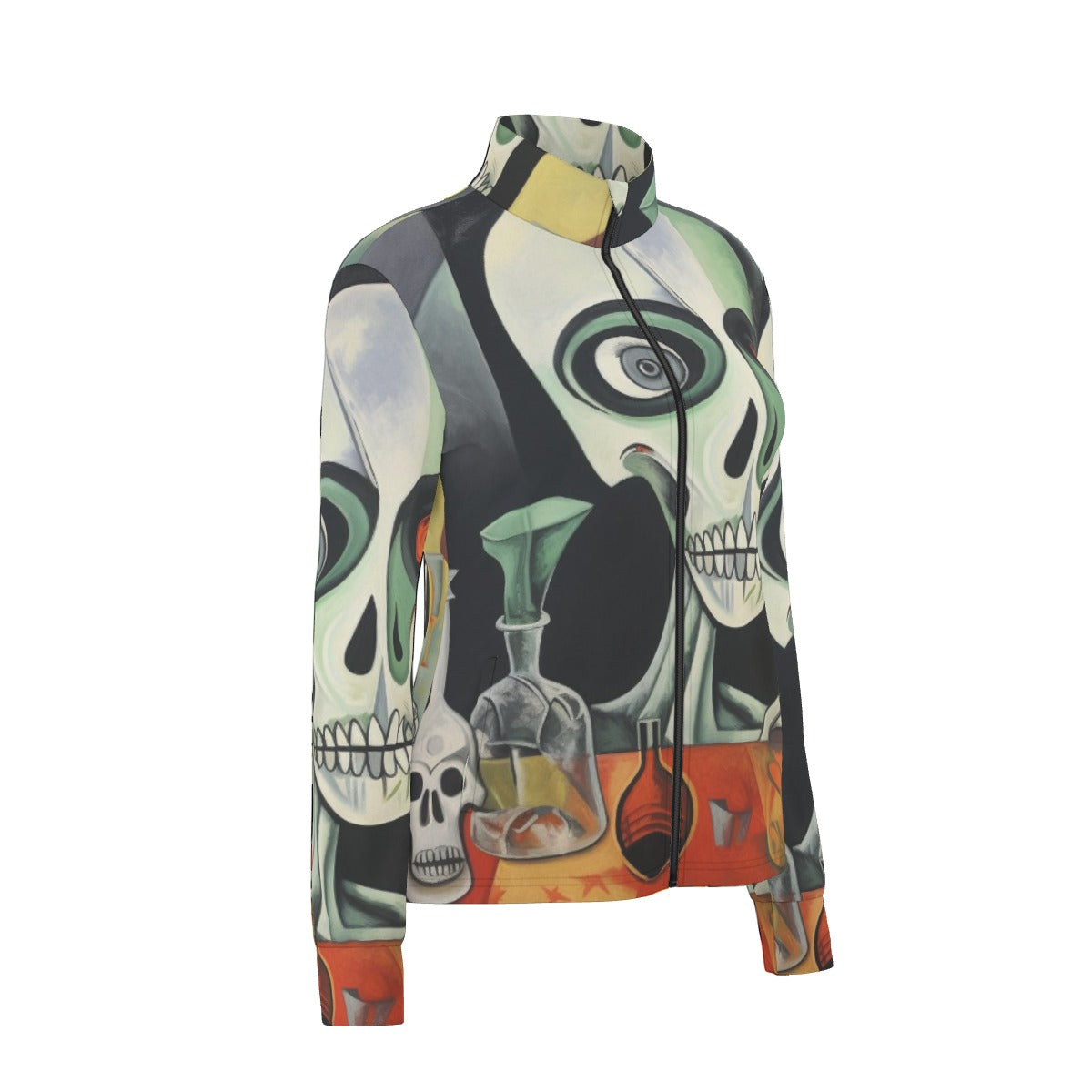 All-Over Print Women's Long Sleeve Thumbhole Jacket