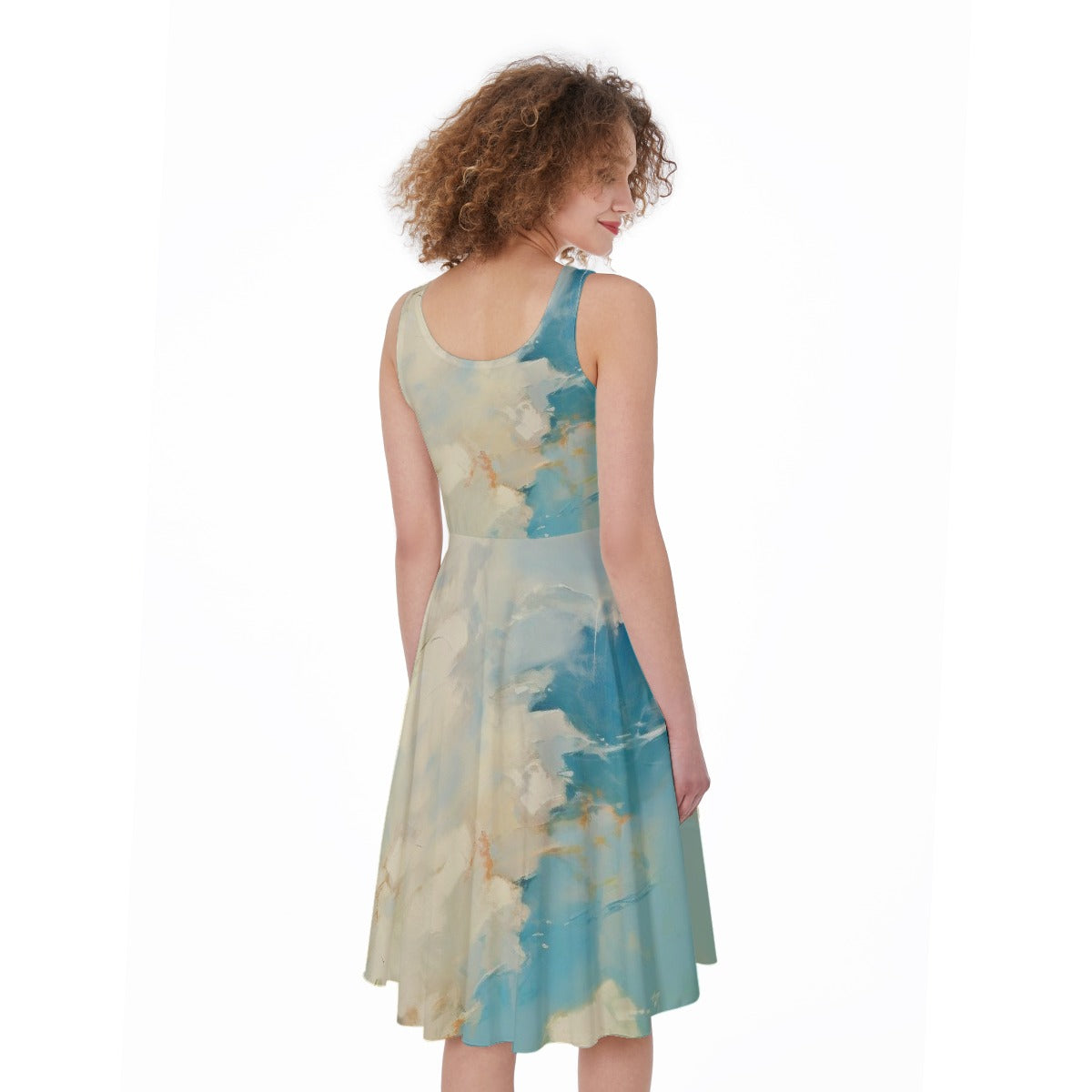 All-Over Print Women's Sleeveless Dress