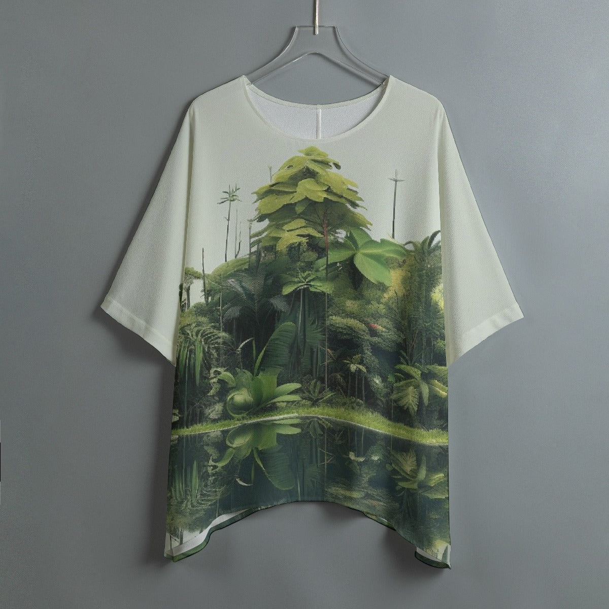 All-Over Print Women's Bat Sleeve Shirt