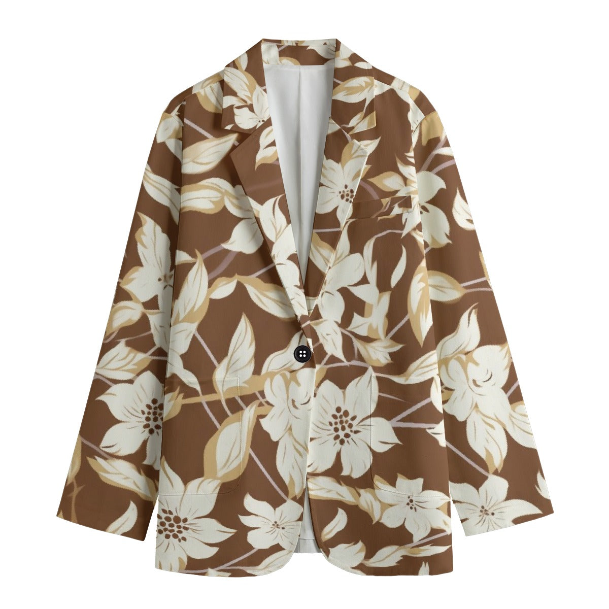 All-Over Print Women's Leisure Blazer