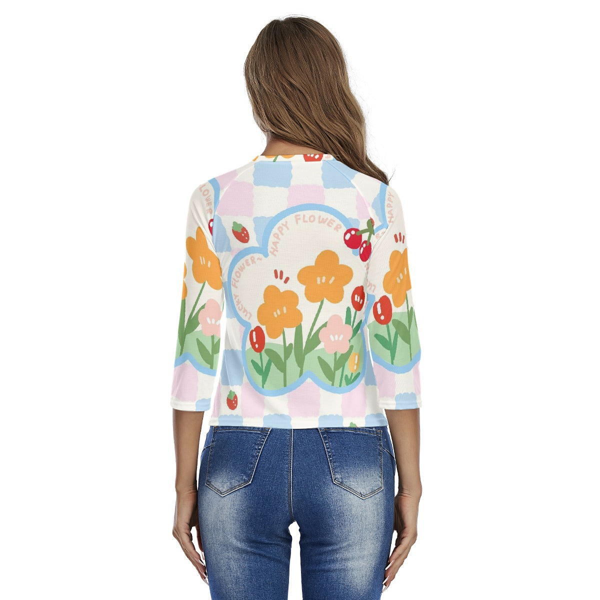 All-Over Print Women's Raglan Sleeves T-shirts