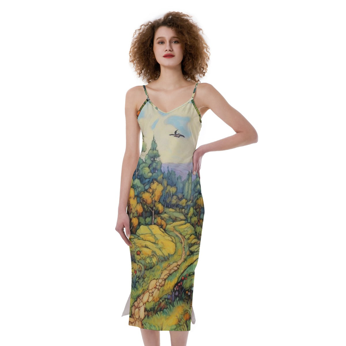 All-Over Print Women's Cami Dress