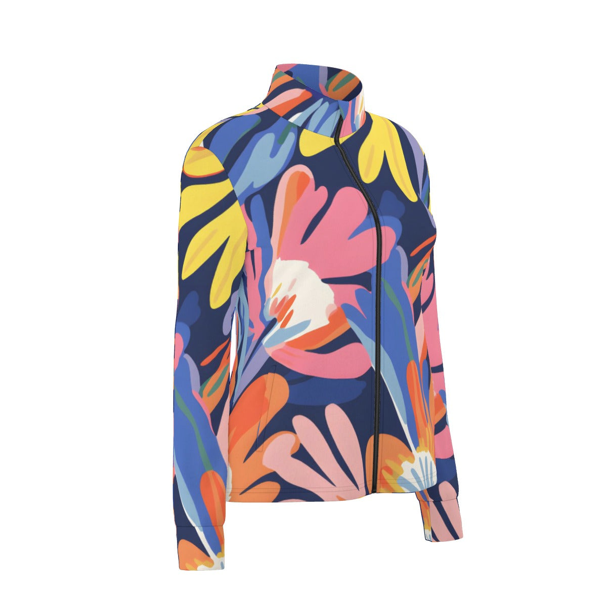 All-Over Print Women's Long Sleeve Thumbhole Jacket