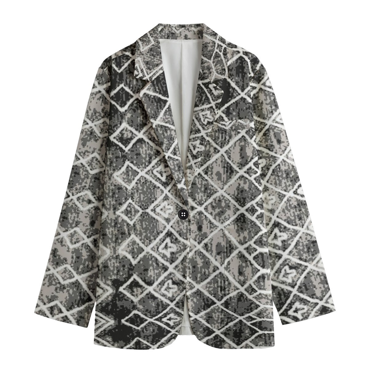 All-Over Print Women's Leisure Blazer