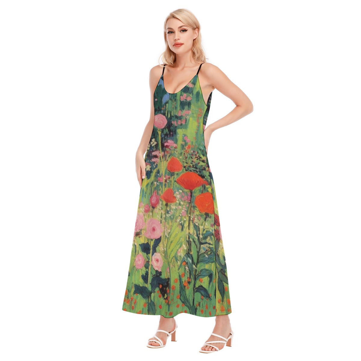 All-Over Print Women's Sling Dress