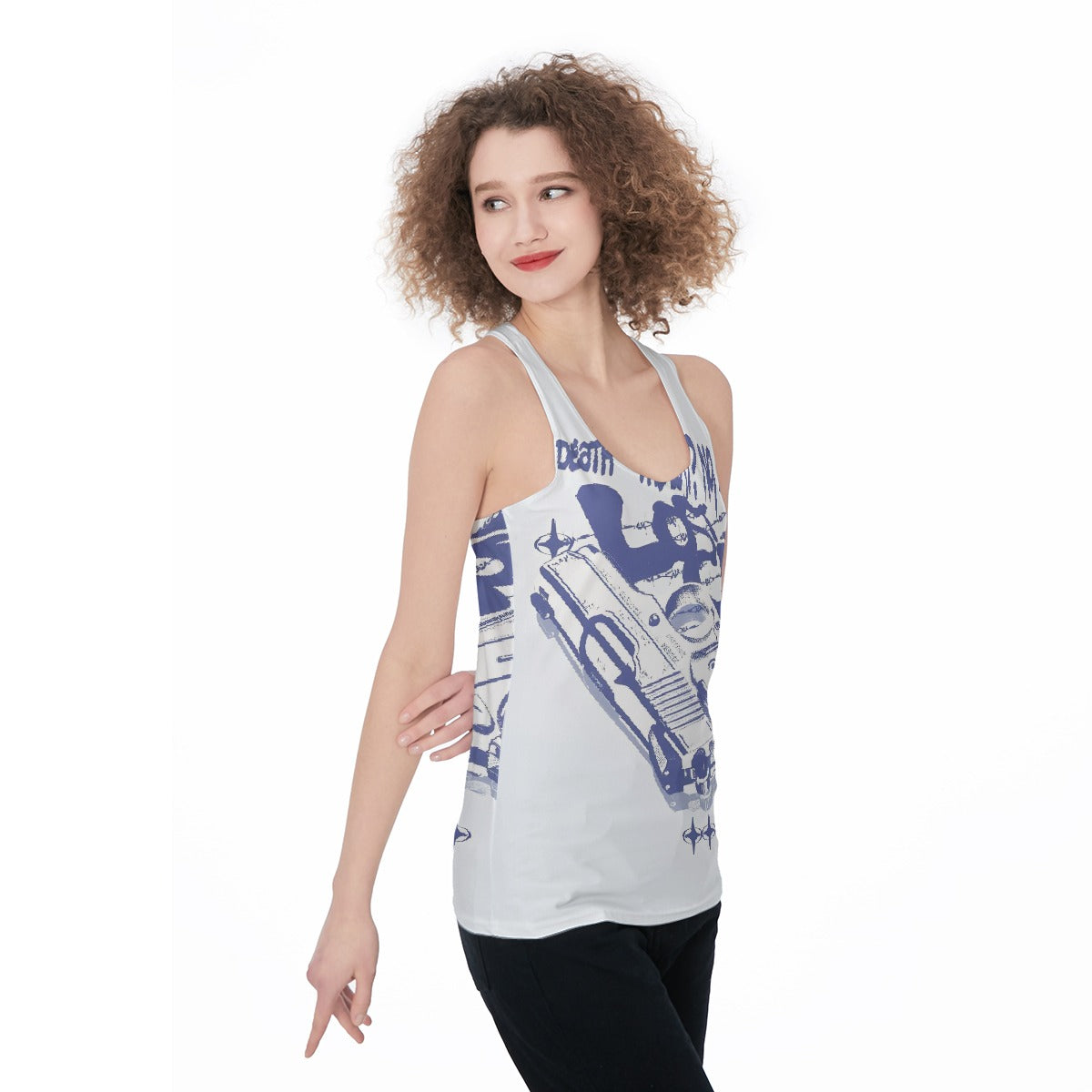 All-Over Print Women's Racerback Tank Top