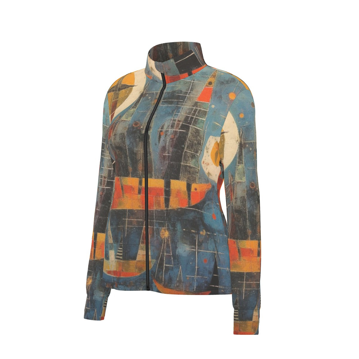 All-Over Print Women's Long Sleeve Thumbhole Jacket
