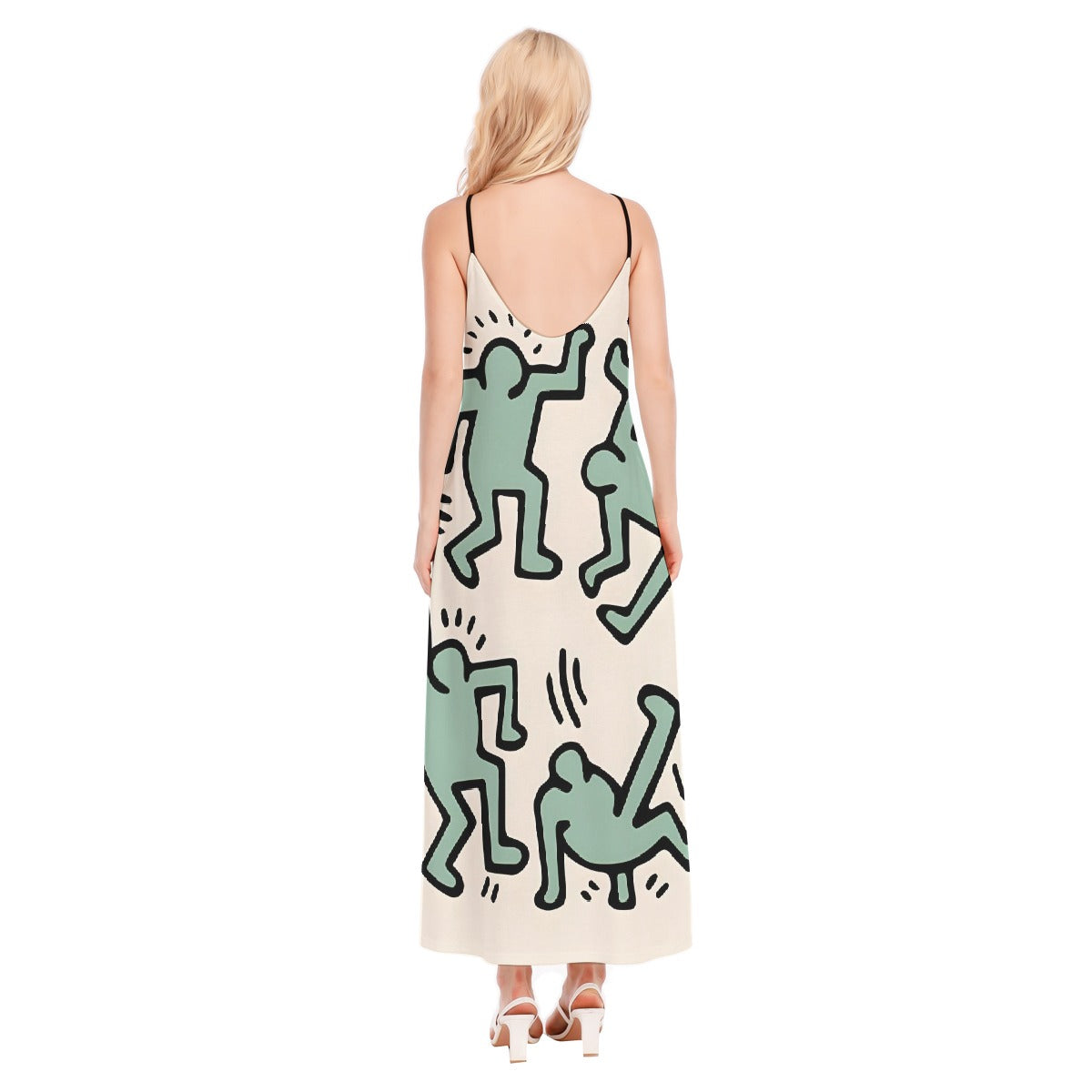 All-Over Print Women's Sling Dress