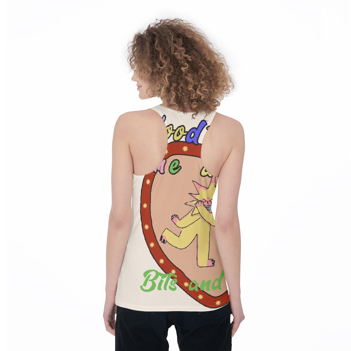 All-Over Print Women's Racerback Tank Top