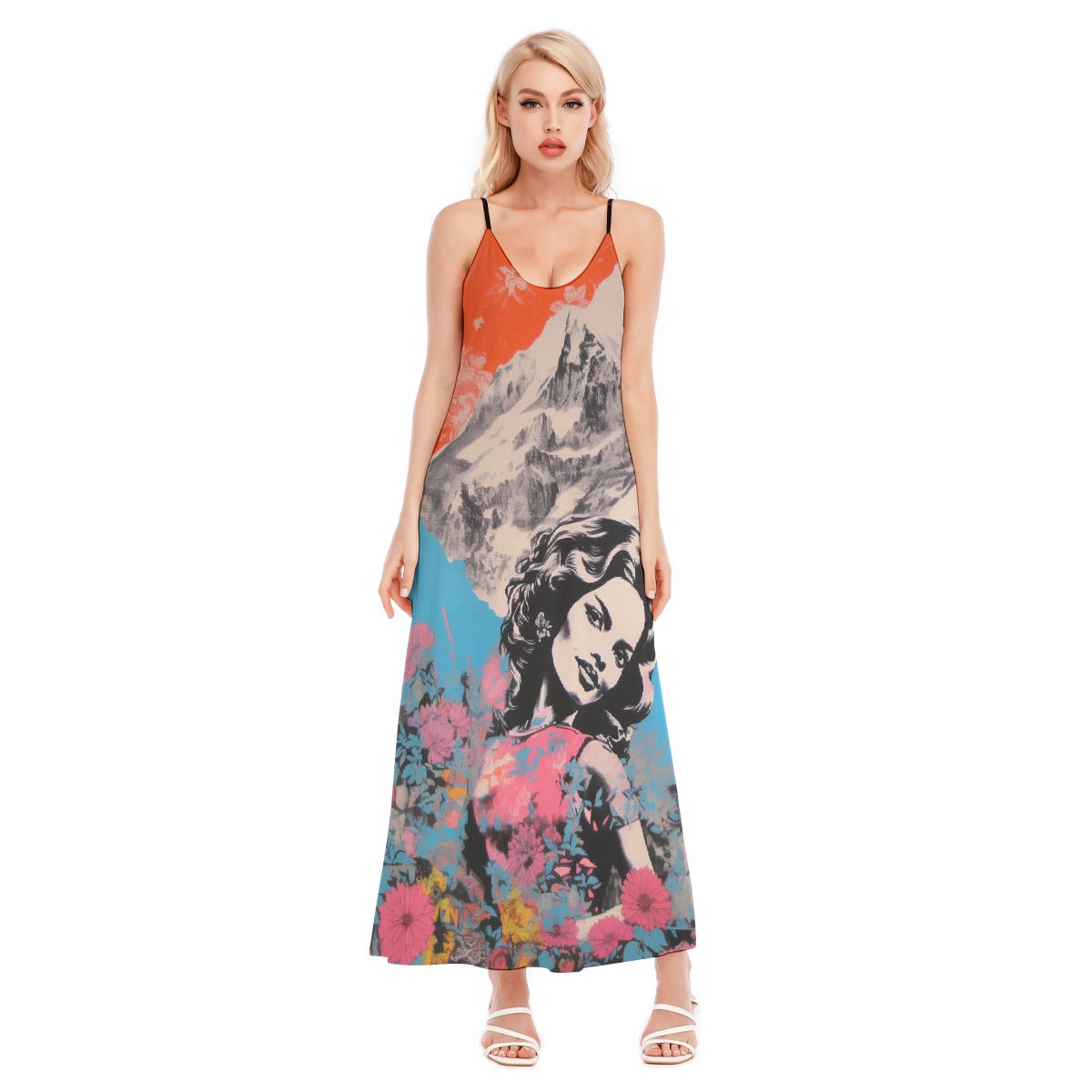 All-Over Print Women's Sling Dress