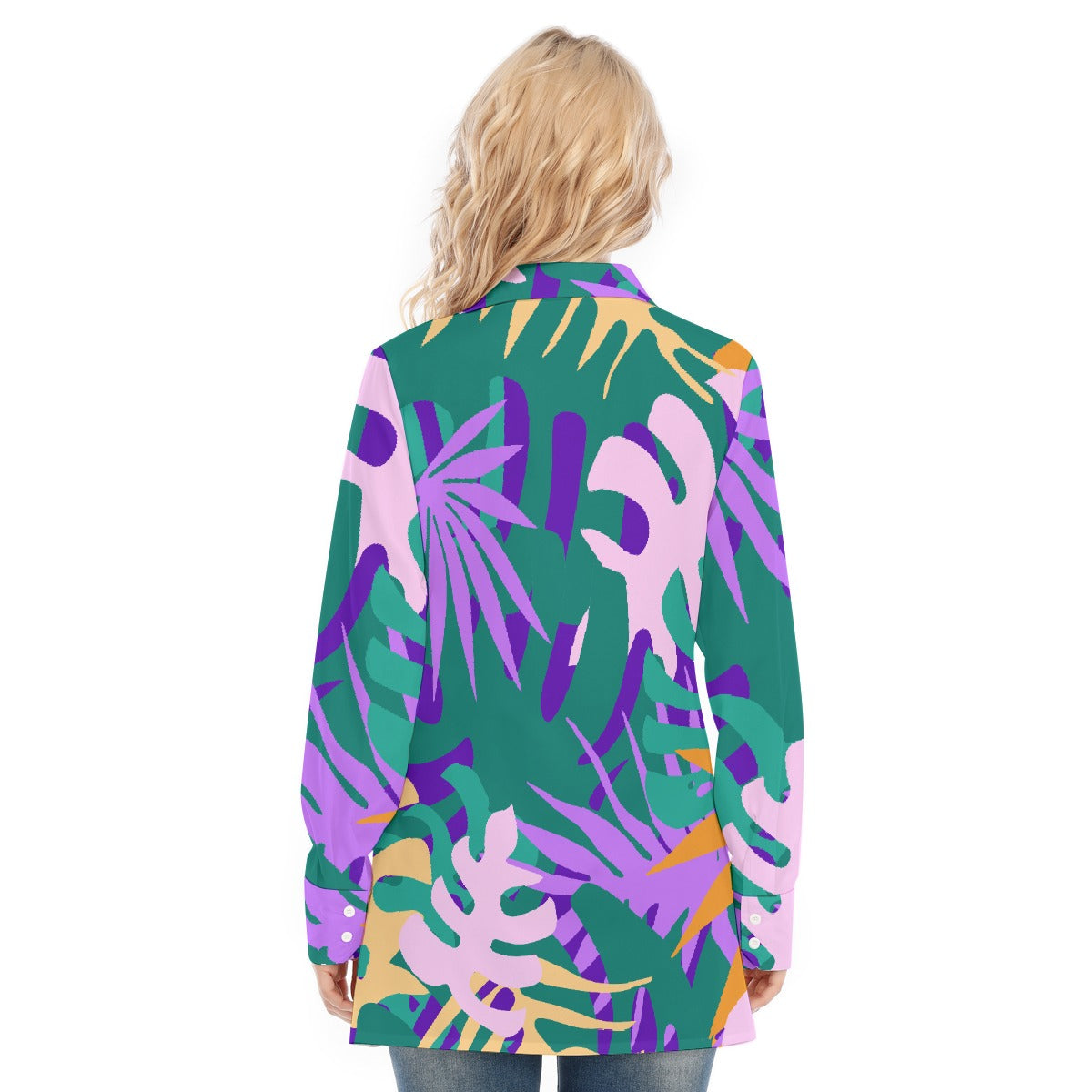 All-Over Print Women's Long Shirt