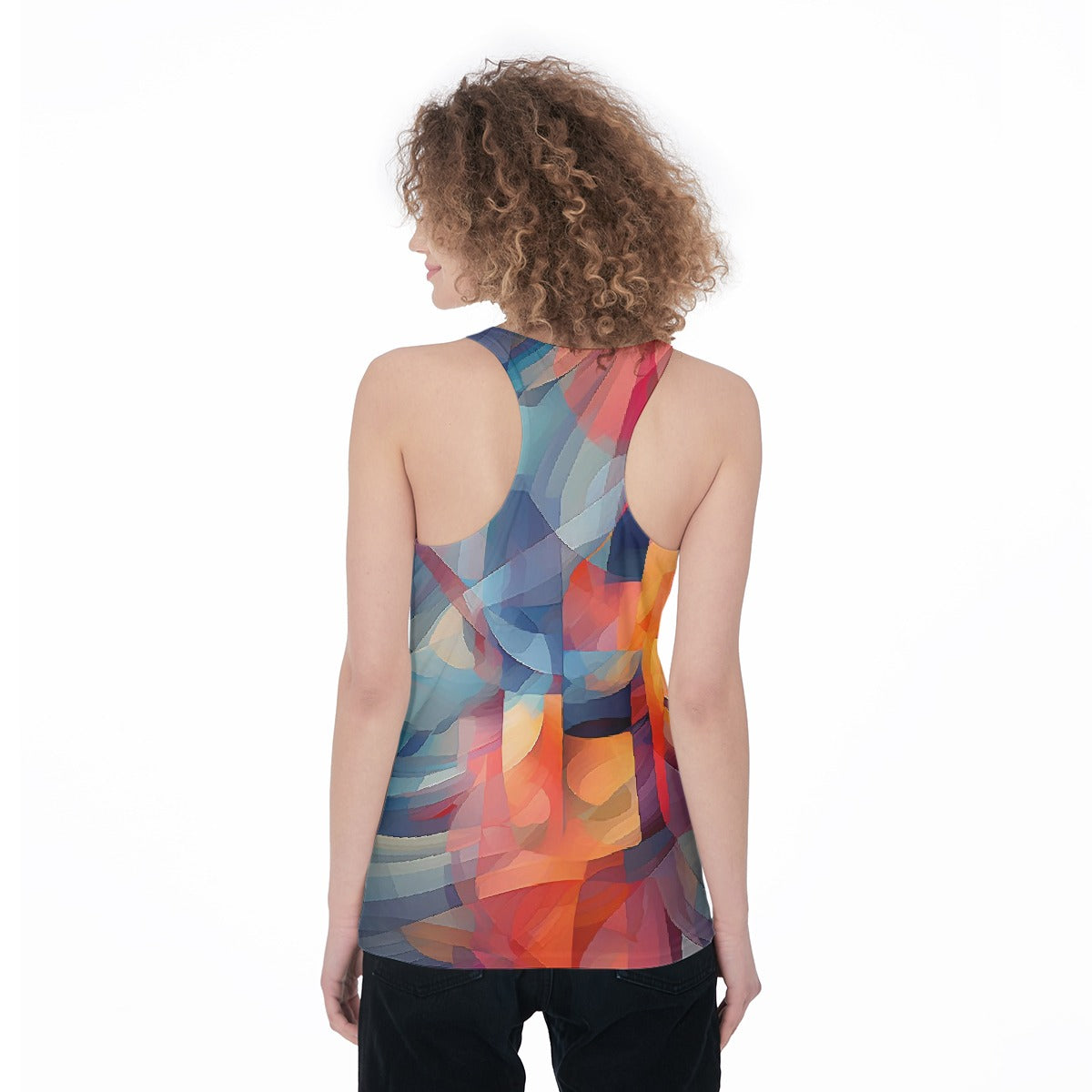 All-Over Print Women's Racerback Tank Top