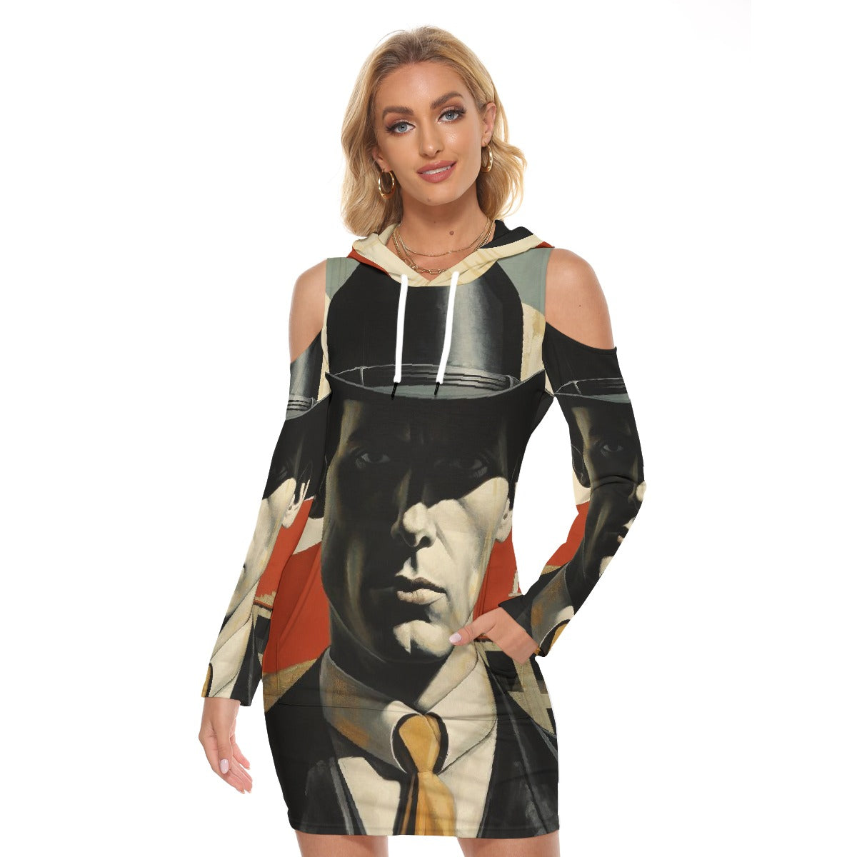 All-Over Print Women's Tight Dress