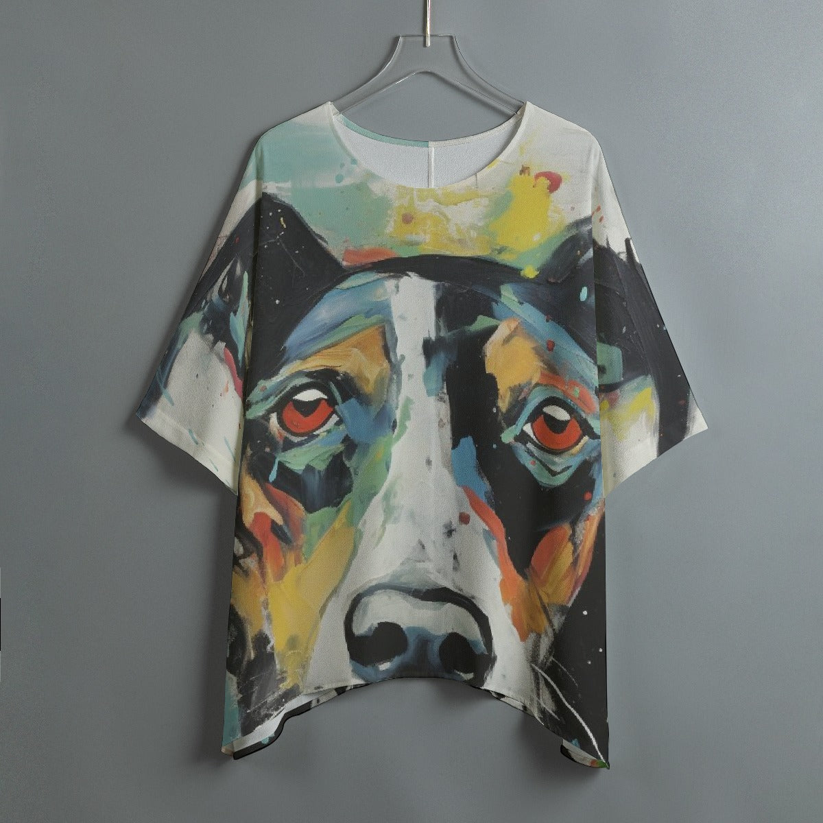 All-Over Print Women's Bat Sleeve Shirt