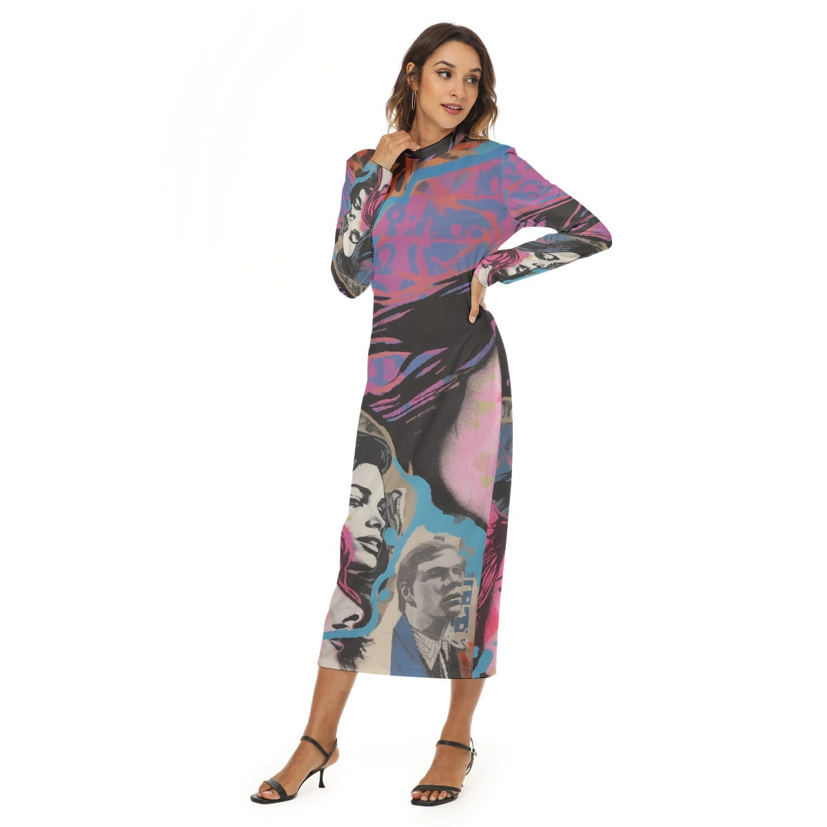 All-Over Print Women's Hip Dress