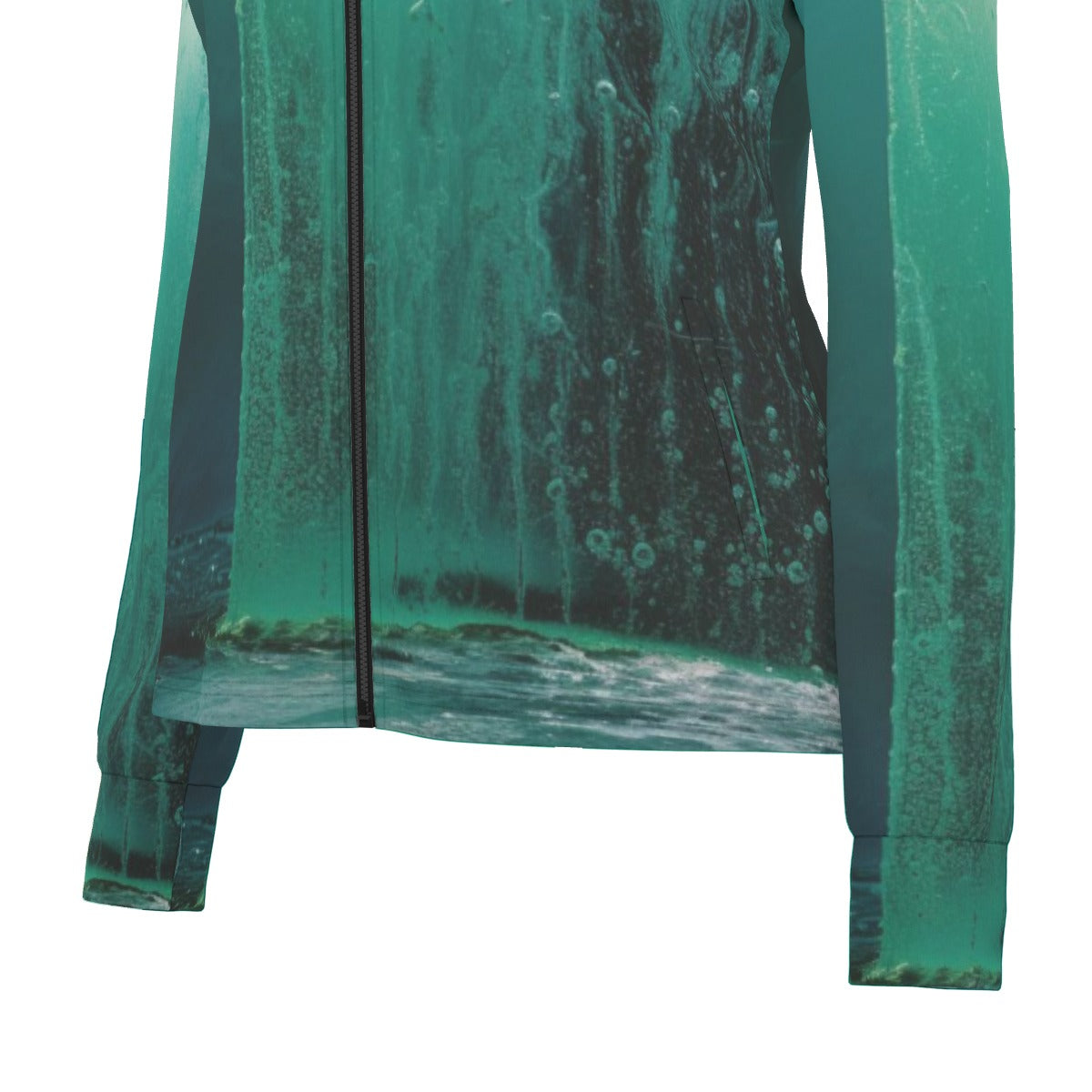 All-Over Print Women's Long Sleeve Thumbhole Jacket