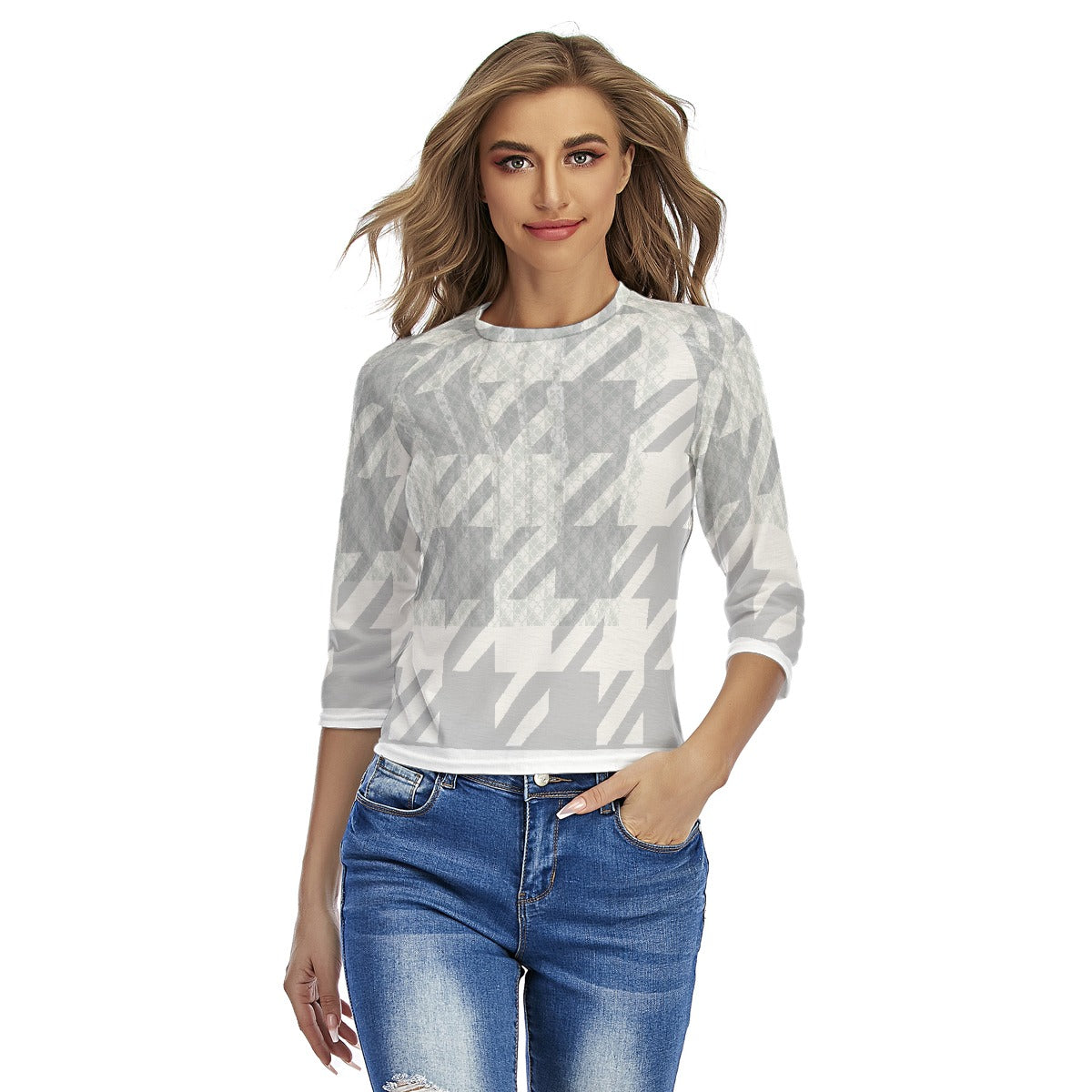 All-Over Print Women's Raglan Sleeves T-shirts