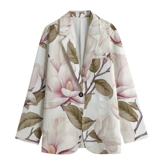 All-Over Print Women's Leisure Blazer