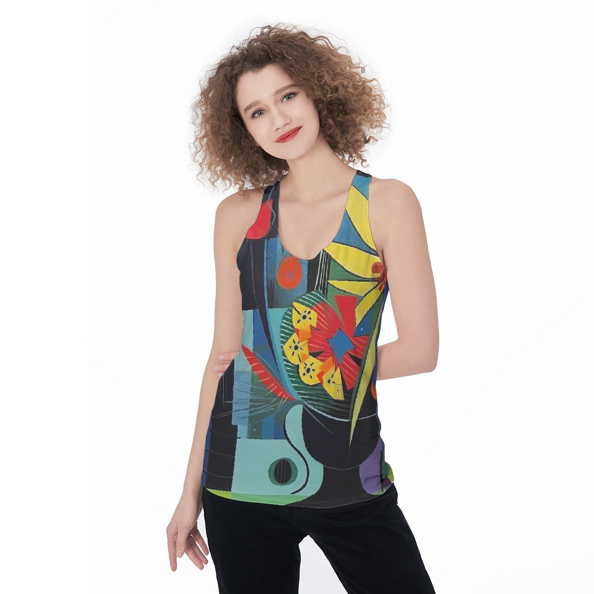 All-Over Print Women's Racerback Tank Top