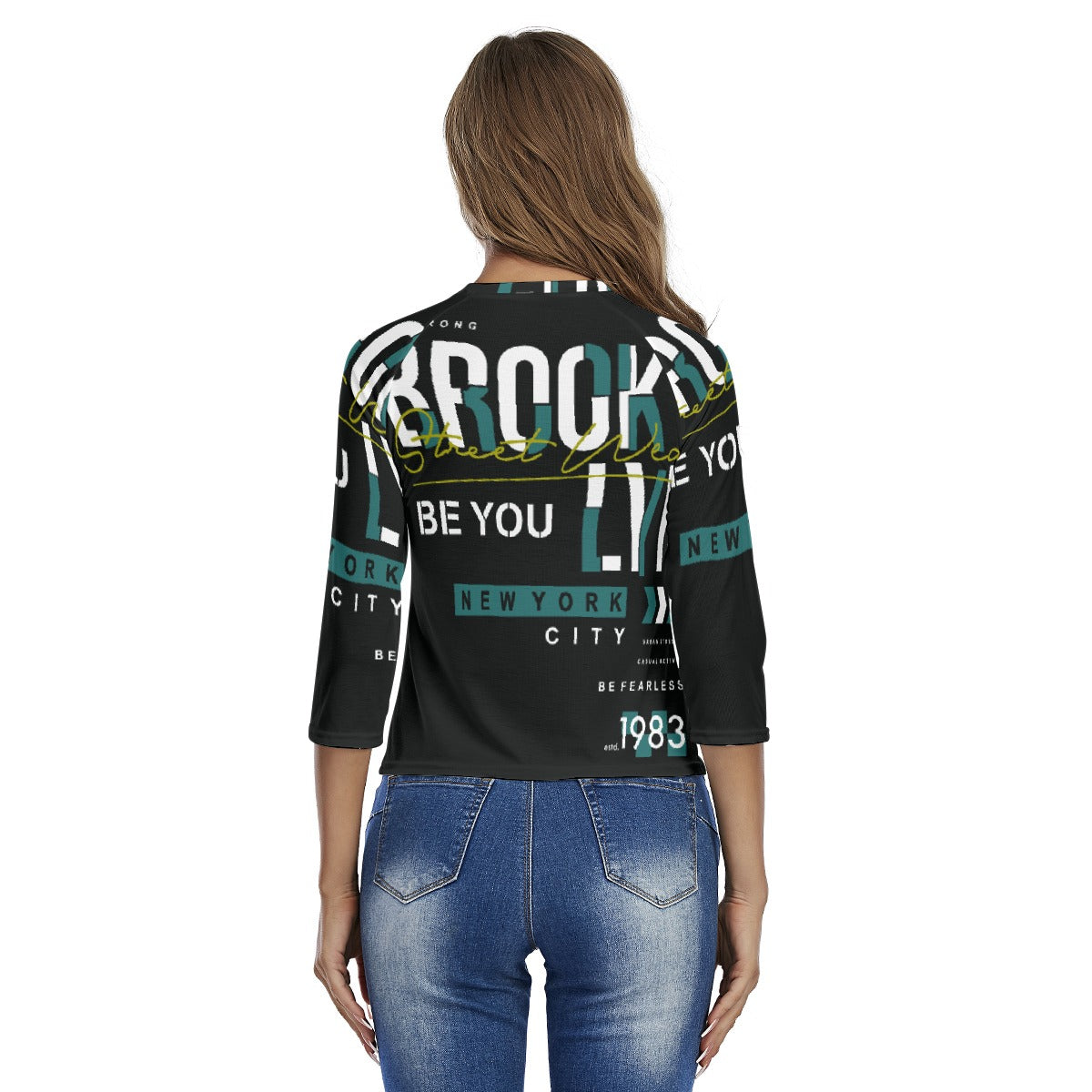 All-Over Print Women's Raglan Sleeves T-shirts