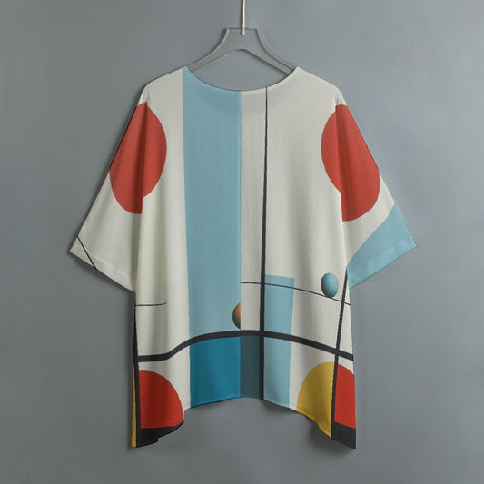 All-Over Print Women's Bat Sleeve Shirt