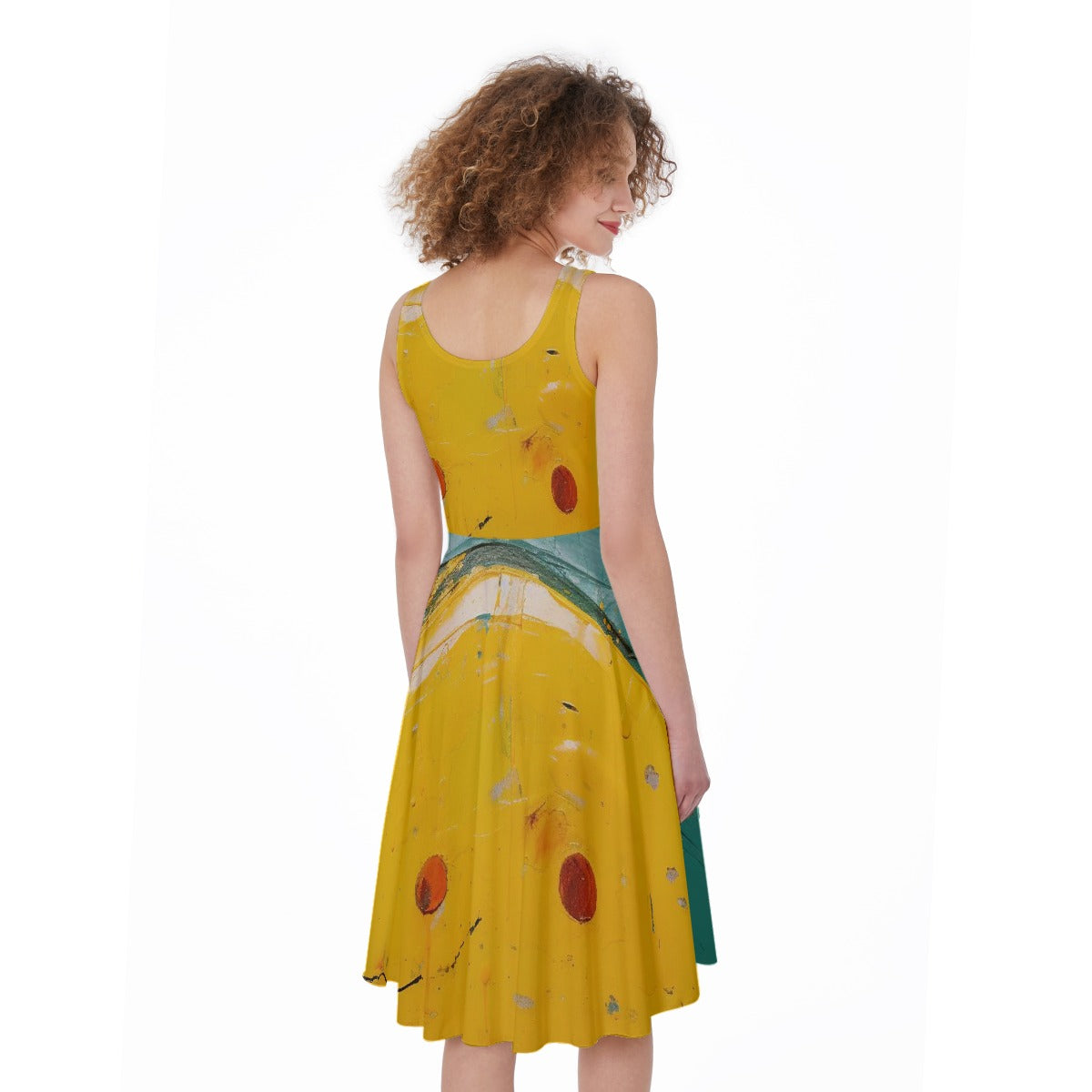 All-Over Print Women's Sleeveless Dress