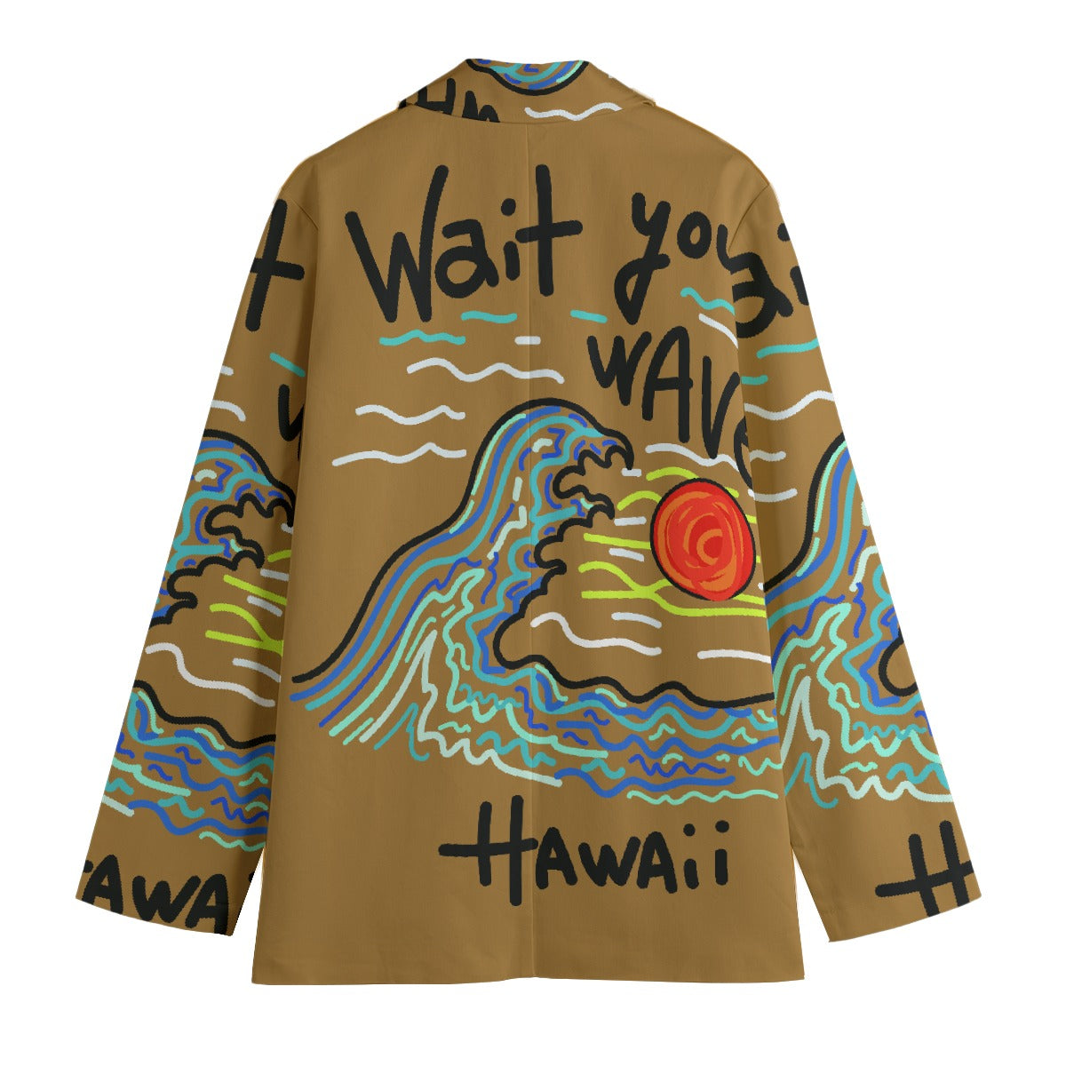 All-Over Print Women's Leisure Blazer