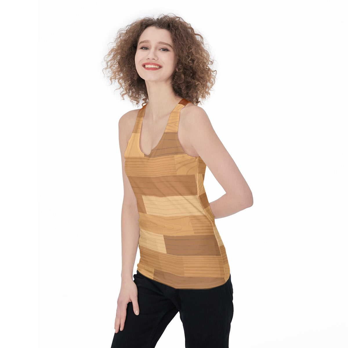 All-Over Print Women's Racerback Tank Top