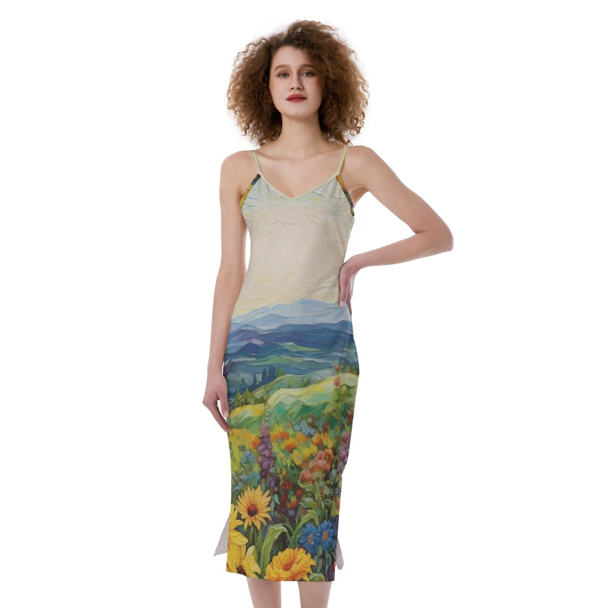 All-Over Print Women's Cami Dress