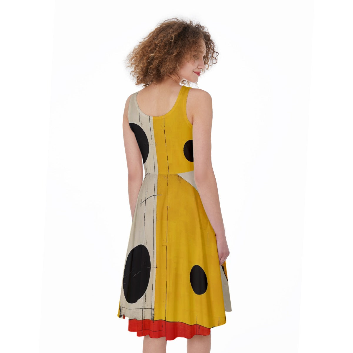All-Over Print Women's Sleeveless Dress