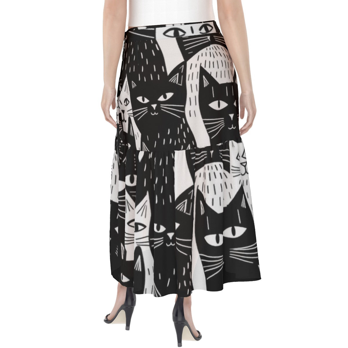 All-Over Print Women's Wrap Skirt