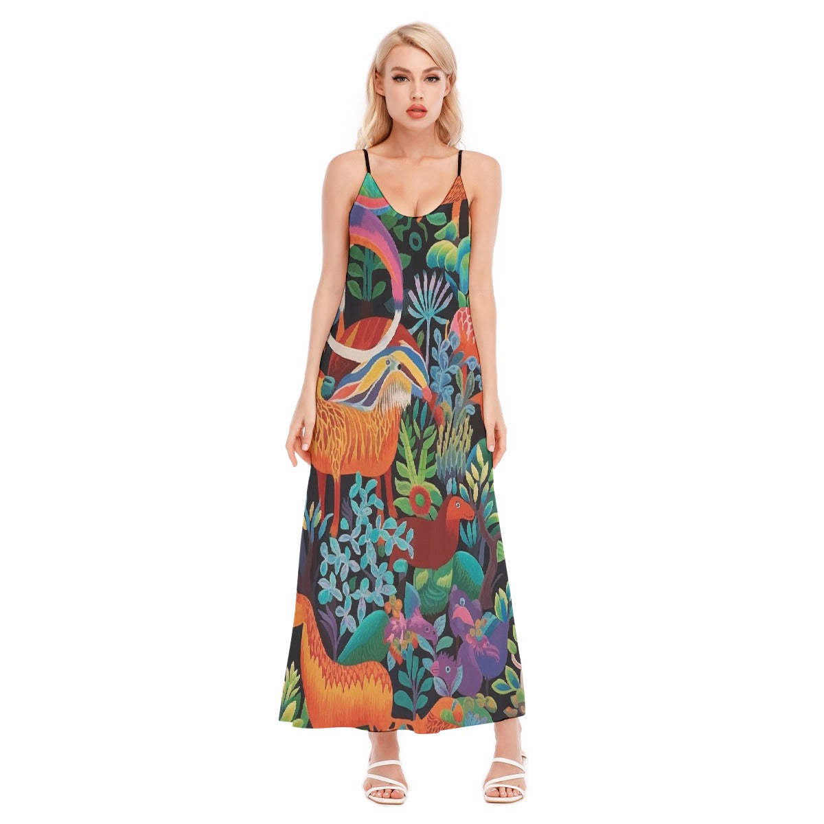 All-Over Print Women's Sling Dress
