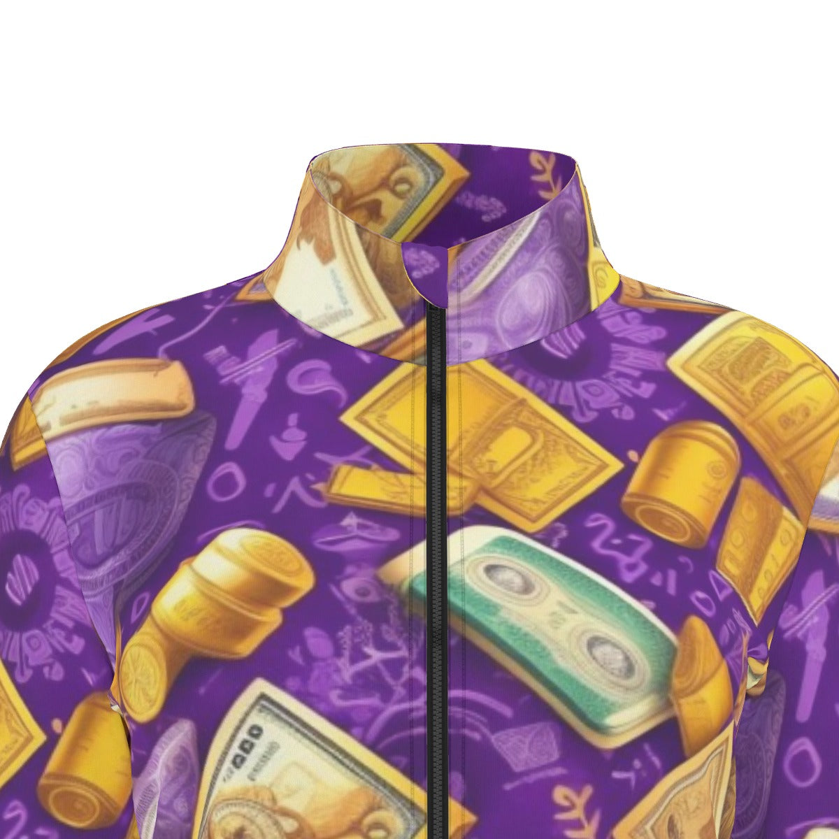 All-Over Print Women's Long Sleeve Thumbhole Jacket