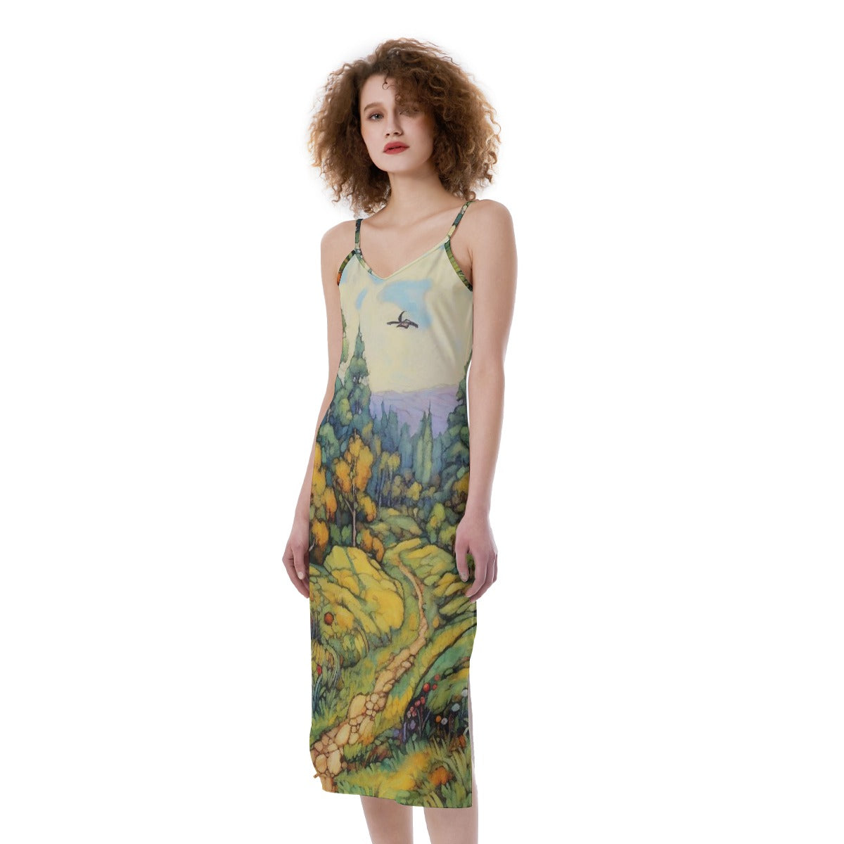 All-Over Print Women's Cami Dress