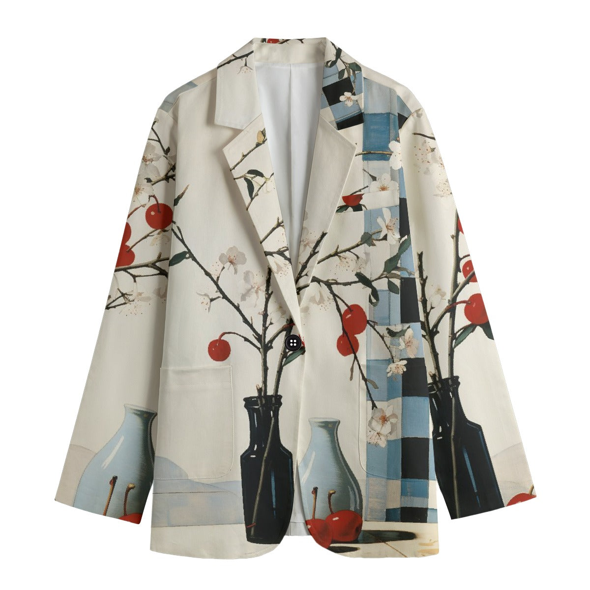 All-Over Print Women's Leisure Blazer