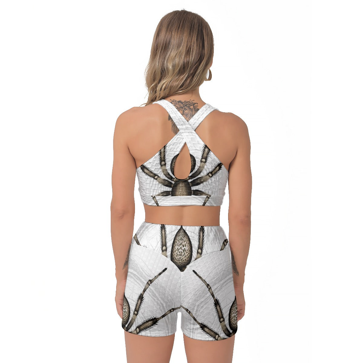 All-Over Print Women's Sports Bra Suit