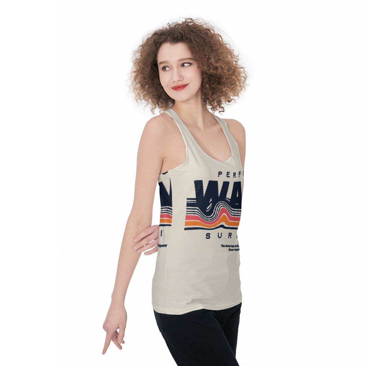 All-Over Print Women's Racerback Tank Top
