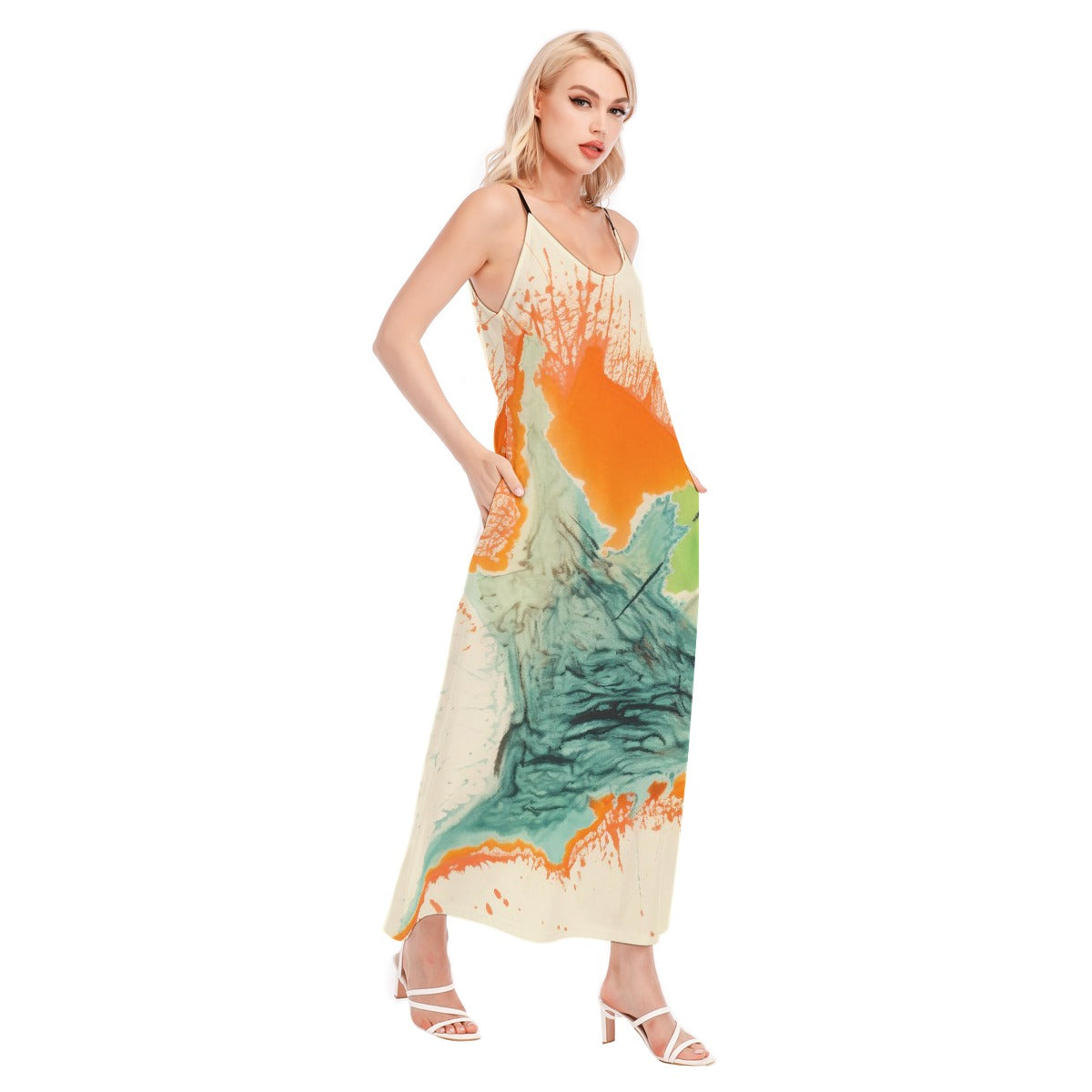 All-Over Print Women's Sling Dress