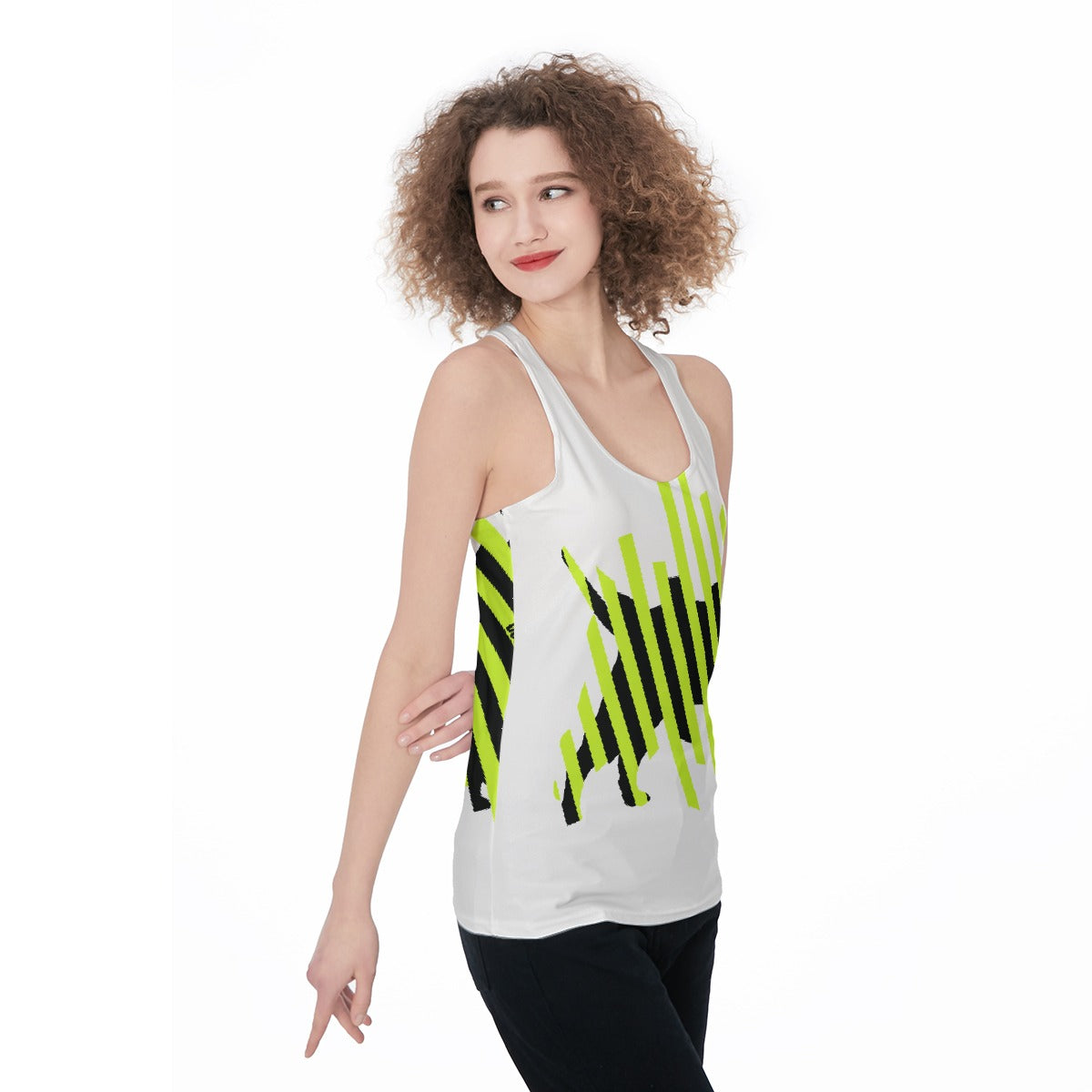 All-Over Print Women's Racerback Tank Top