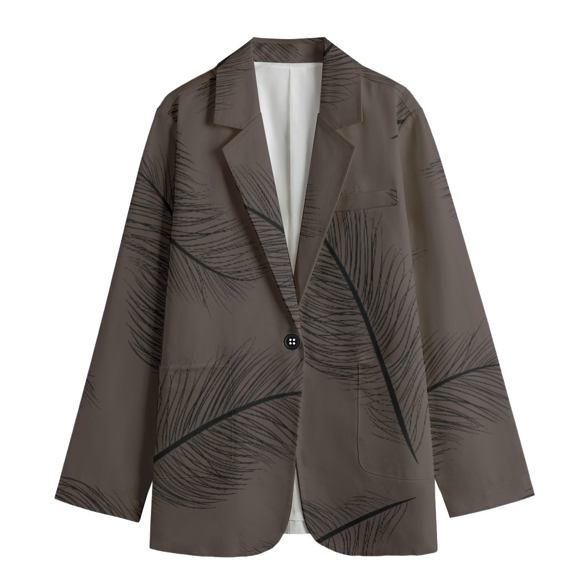 All-Over Print Women's Leisure Blazer